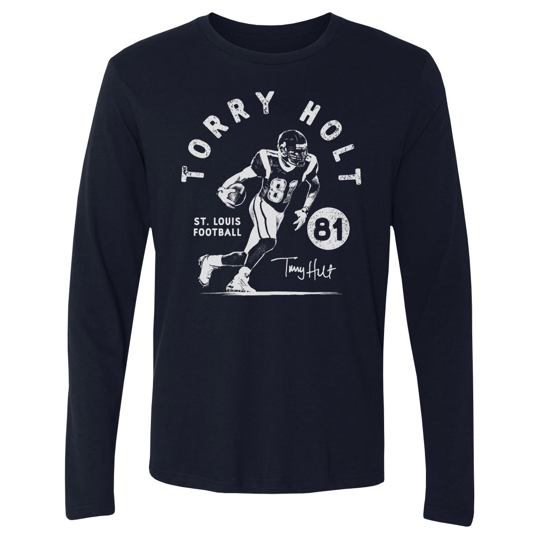 Torry Holt Men&#39;s Long Sleeve T-Shirt | 500 LEVEL