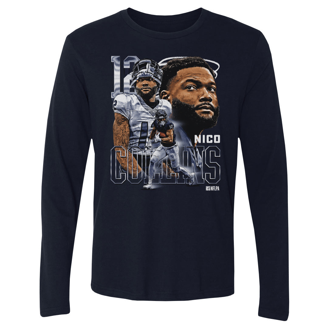 Nico Collins Men&#39;s Long Sleeve T-Shirt | 500 LEVEL