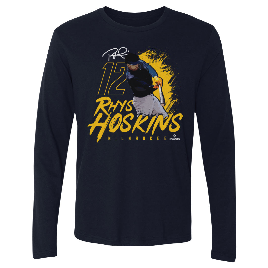 Rhys Hoskins Men&#39;s Long Sleeve T-Shirt | 500 LEVEL