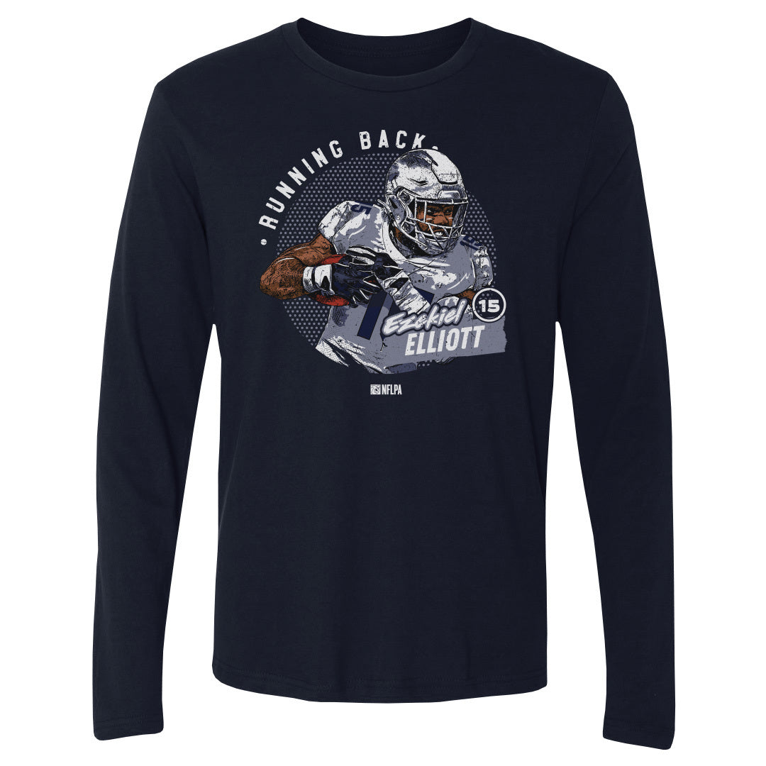 Ezekiel Elliott Men&#39;s Long Sleeve T-Shirt | 500 LEVEL