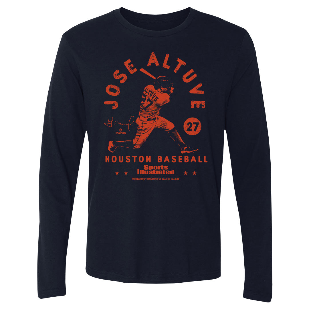 Jose Altuve Men&#39;s Long Sleeve T-Shirt | 500 LEVEL