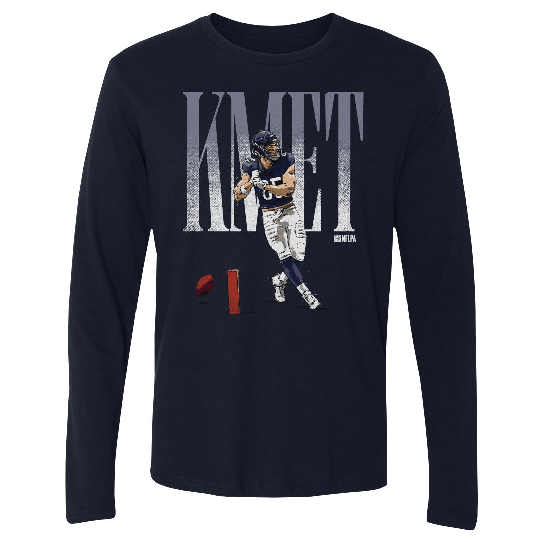 Cole Kmet Men&#39;s Long Sleeve T-Shirt | 500 LEVEL