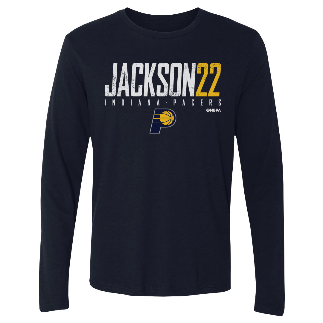 Isaiah Jackson Men&#39;s Long Sleeve T-Shirt | 500 LEVEL