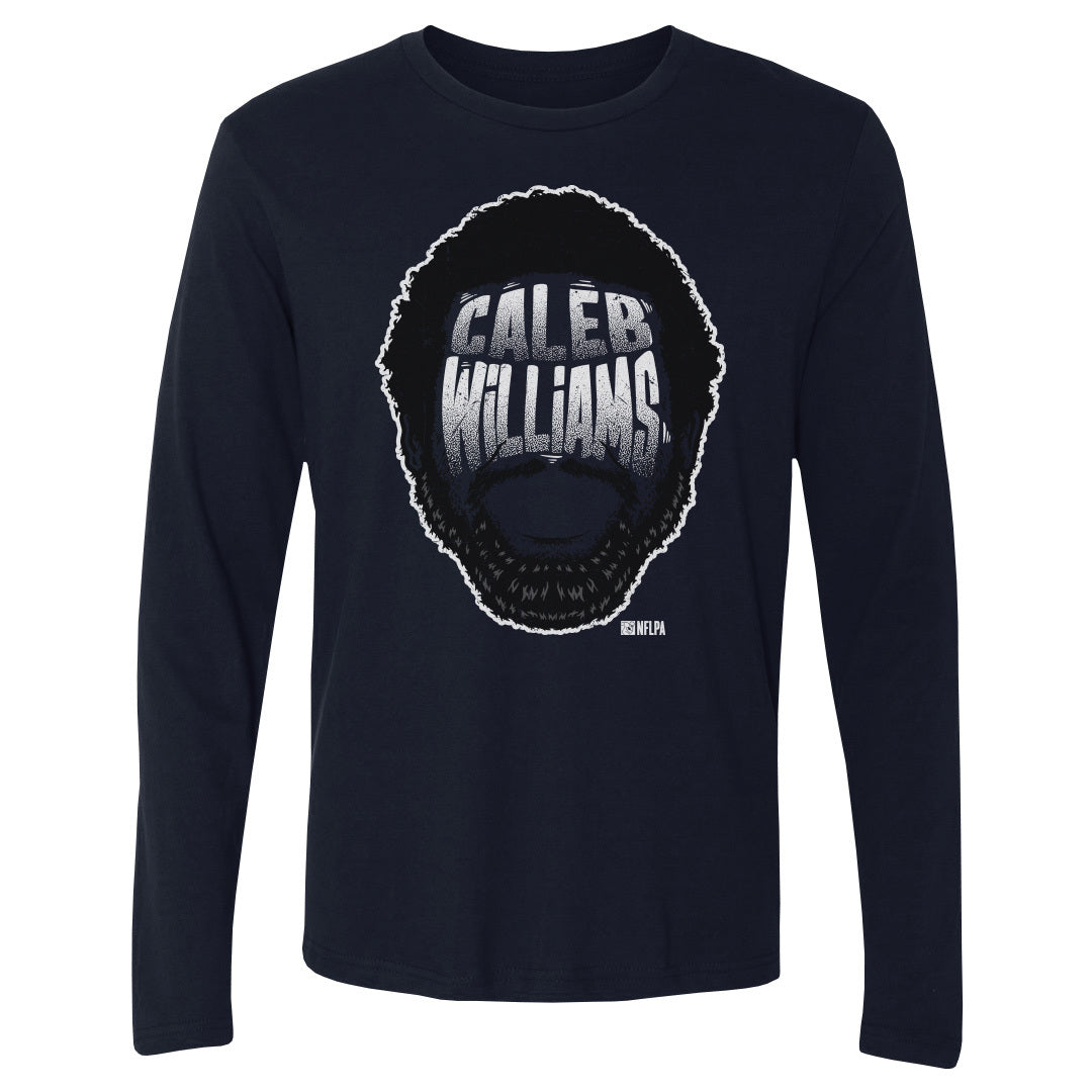 Caleb Williams Men&#39;s Long Sleeve T-Shirt | 500 LEVEL