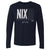 Bo Nix Men's Long Sleeve T-Shirt | 500 LEVEL