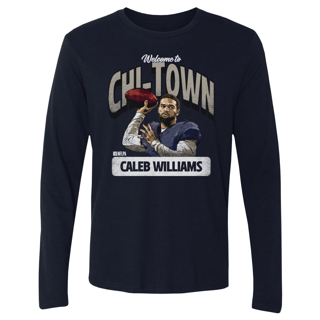 Caleb Williams Men&#39;s Long Sleeve T-Shirt | 500 LEVEL