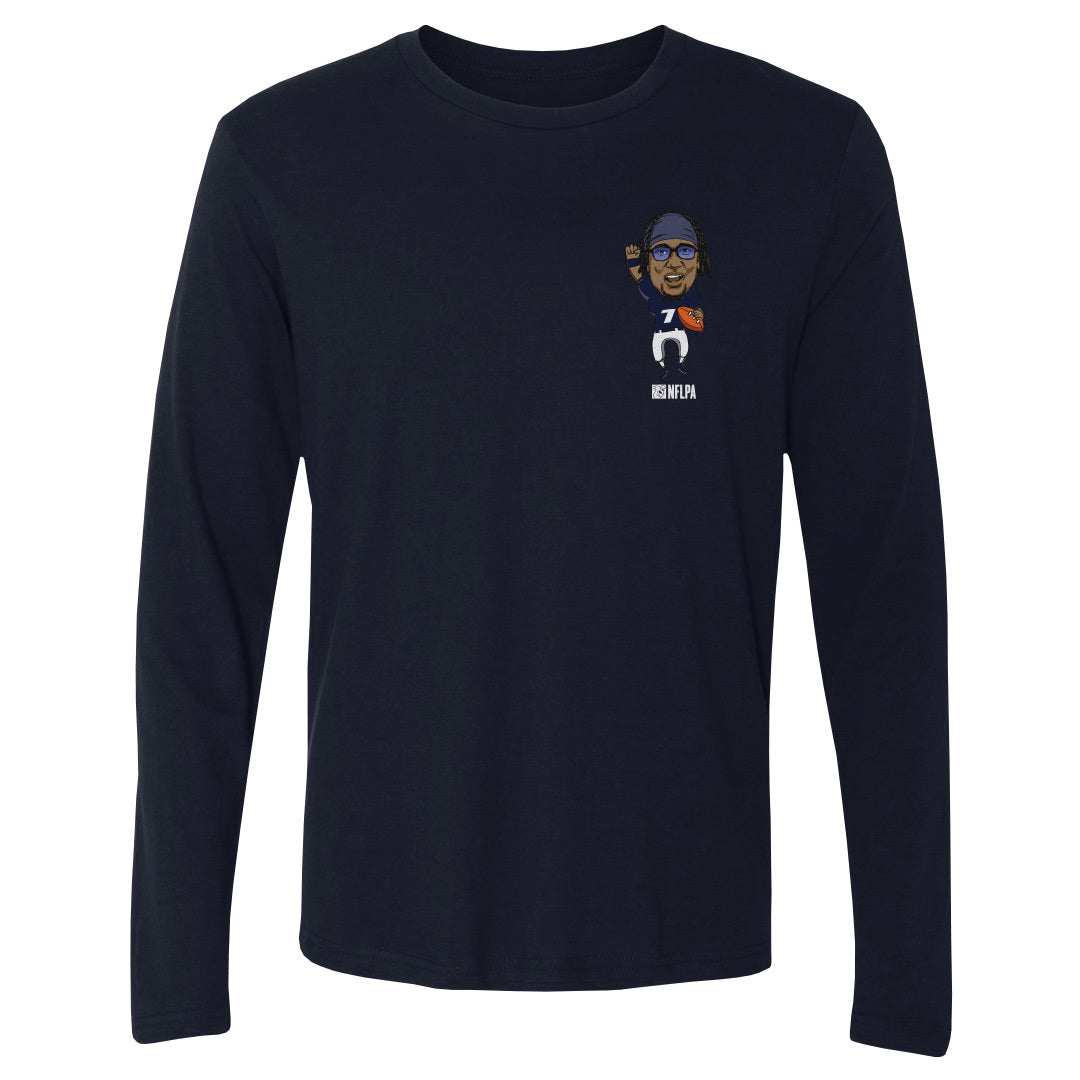 C.J. Stroud Men&#39;s Long Sleeve T-Shirt | 500 LEVEL