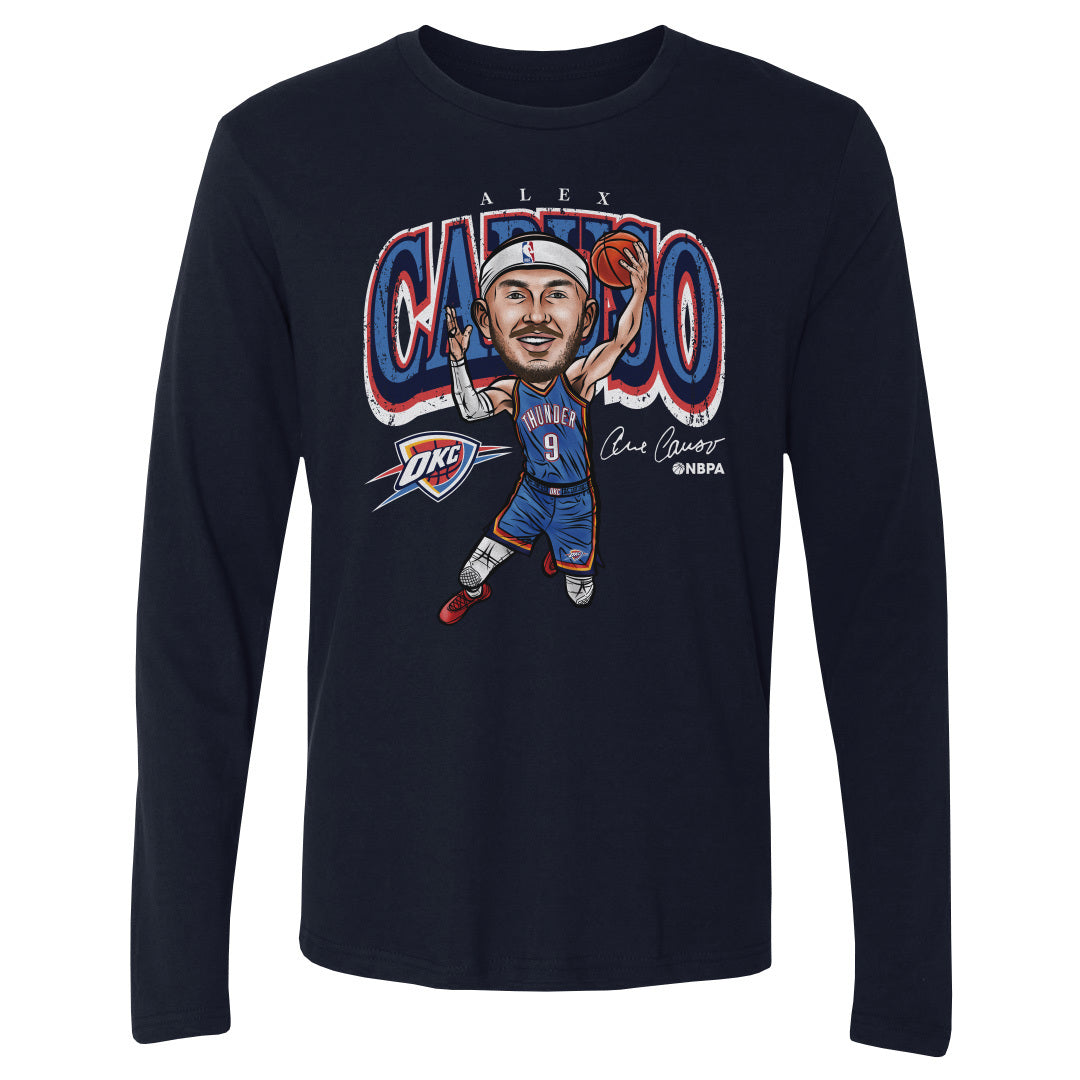 Alex Caruso Men&#39;s Long Sleeve T-Shirt | 500 LEVEL