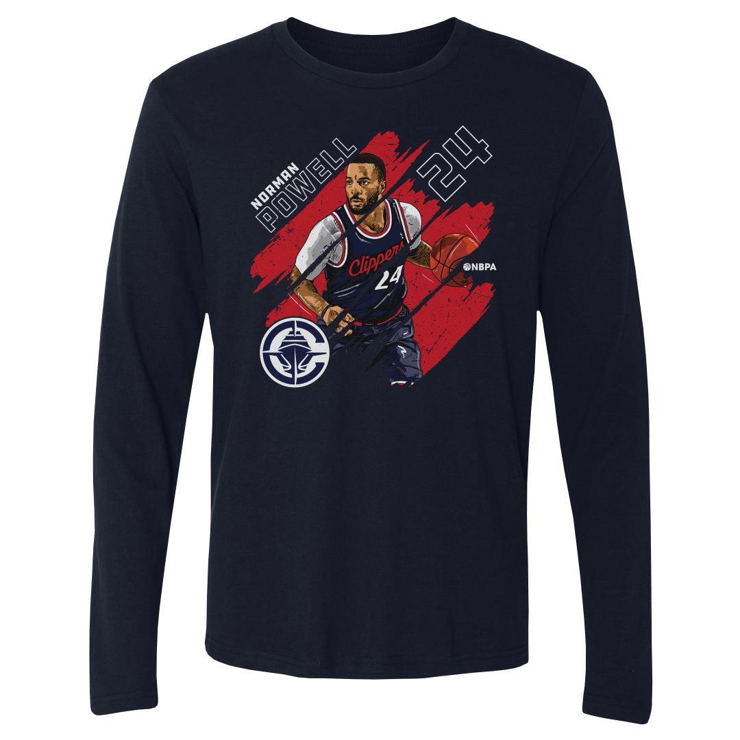 Norman Powell Men&#39;s Long Sleeve T-Shirt | 500 LEVEL