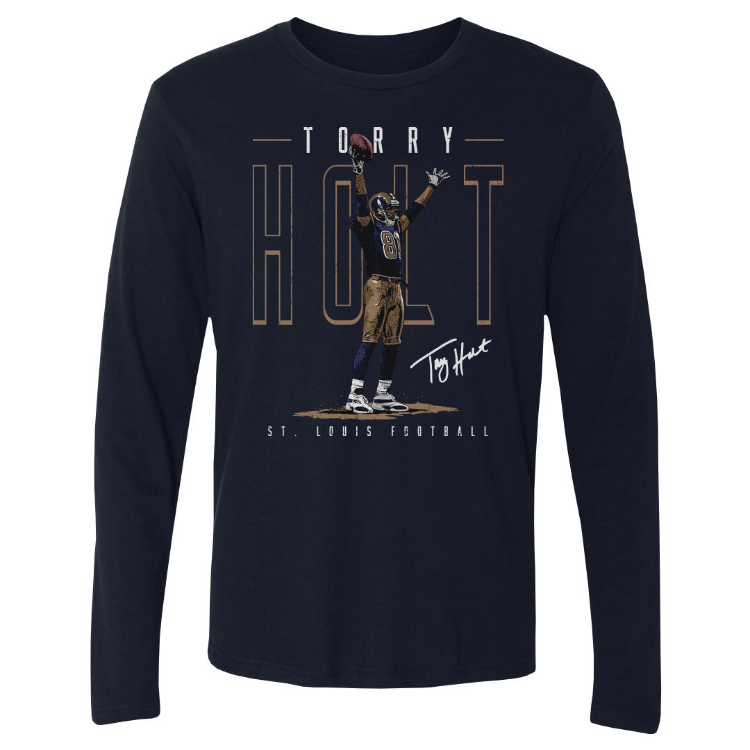 Torry Holt Men&#39;s Long Sleeve T-Shirt | 500 LEVEL