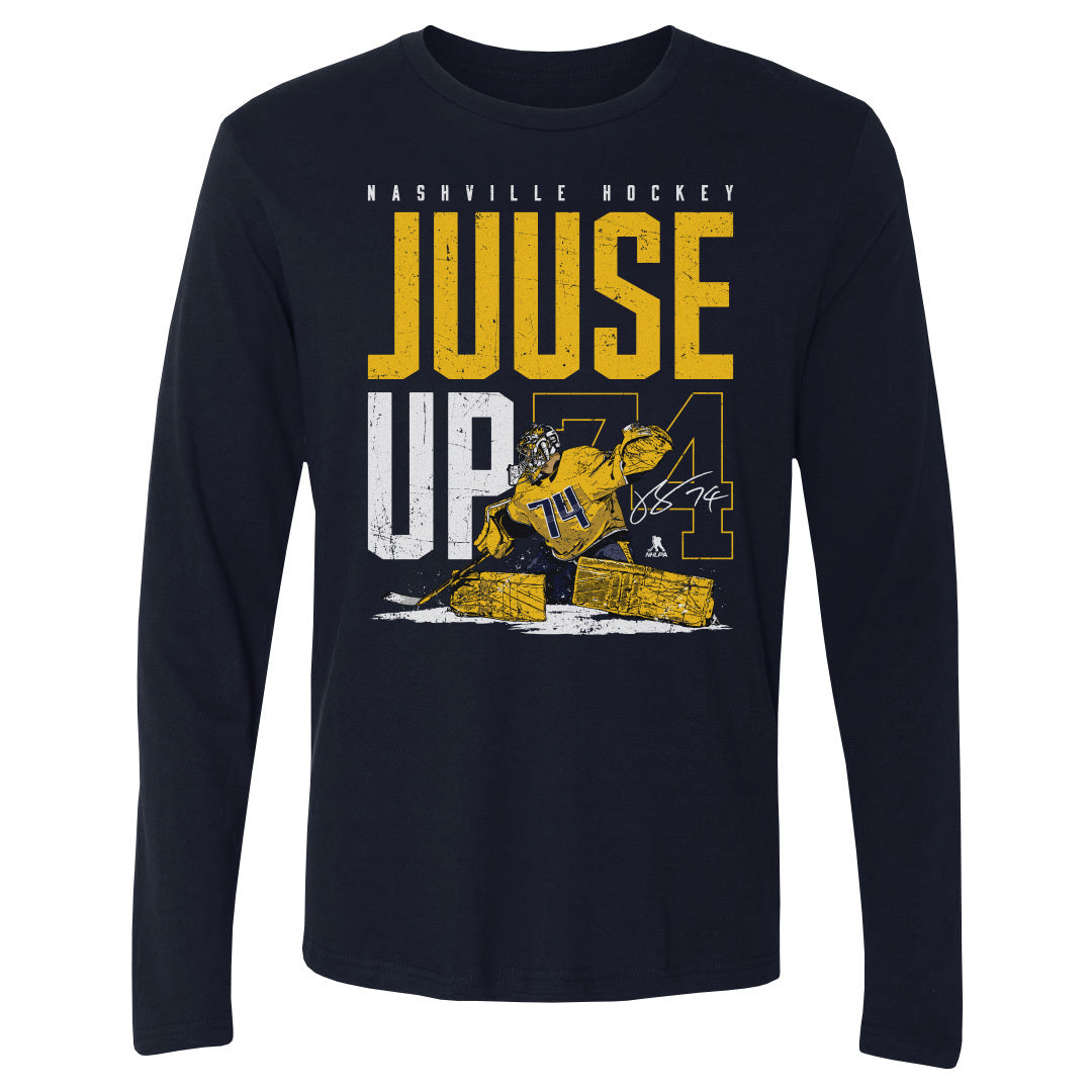 Juuse Saros Men&#39;s Long Sleeve T-Shirt | 500 LEVEL