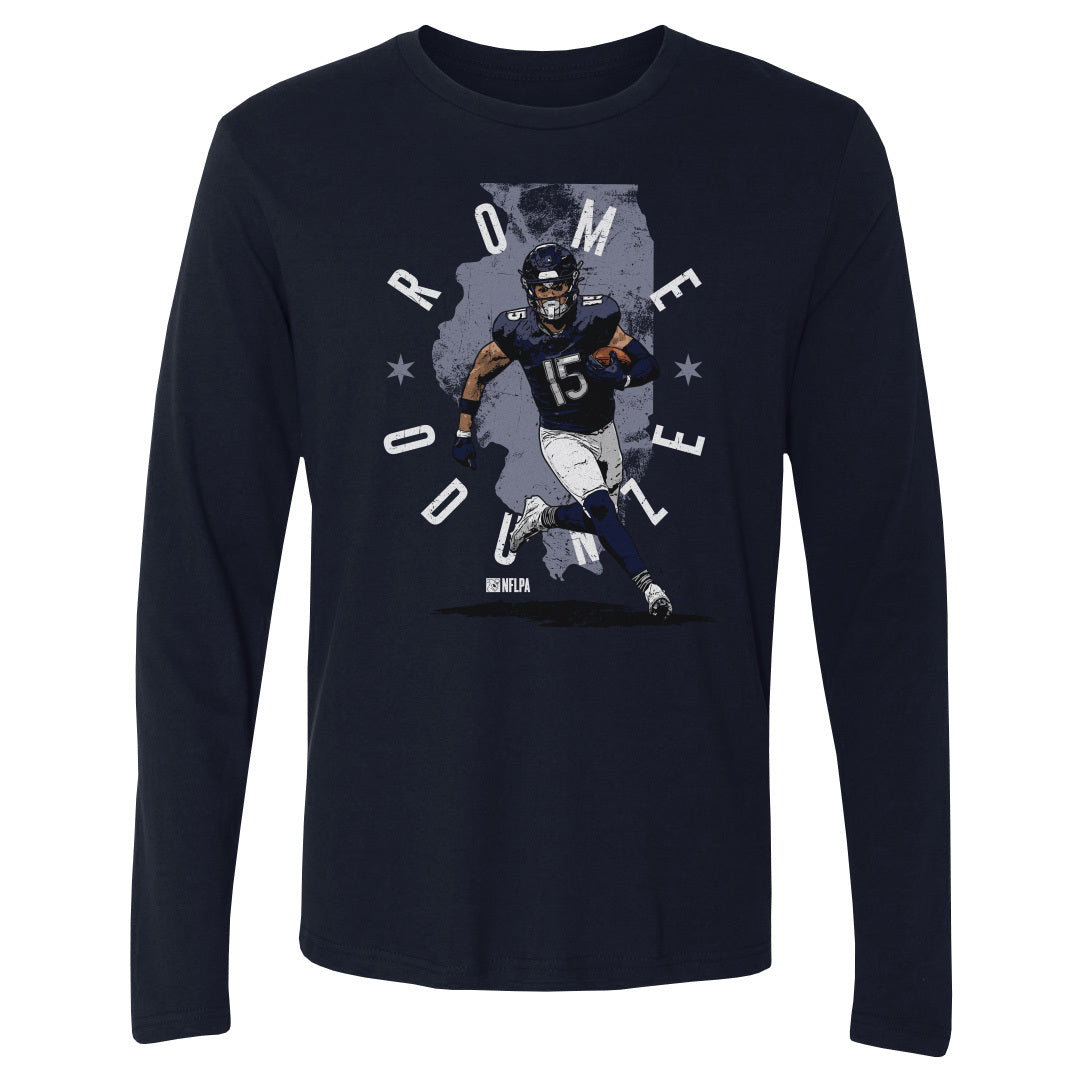 Rome Odunze Men&#39;s Long Sleeve T-Shirt | 500 LEVEL