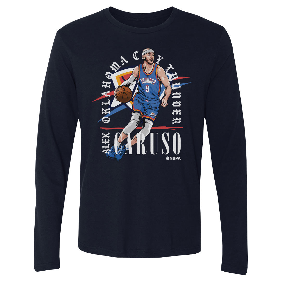 Alex Caruso Men&#39;s Long Sleeve T-Shirt | 500 LEVEL