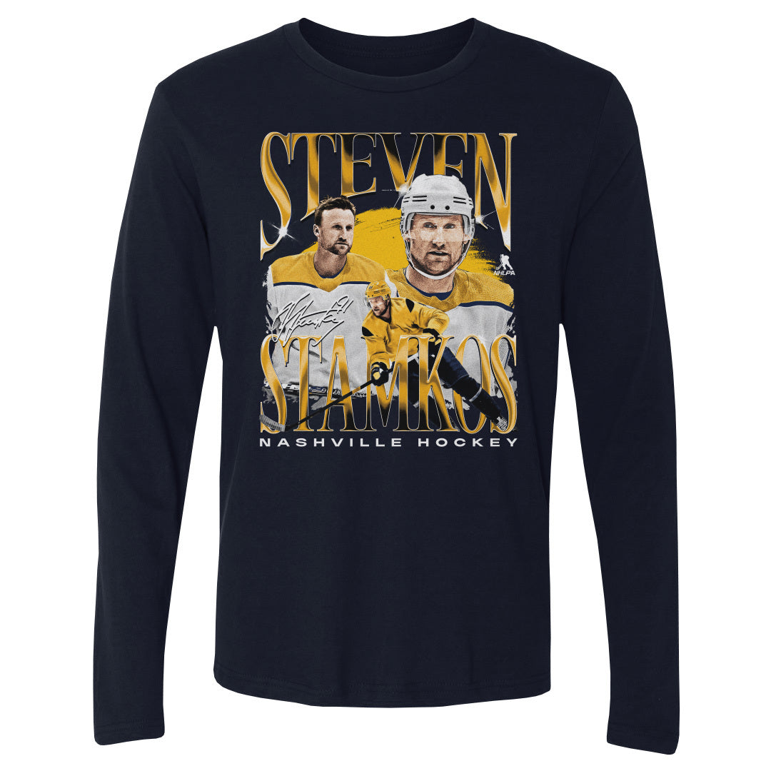 Steven Stamkos Men&#39;s Long Sleeve T-Shirt | 500 LEVEL