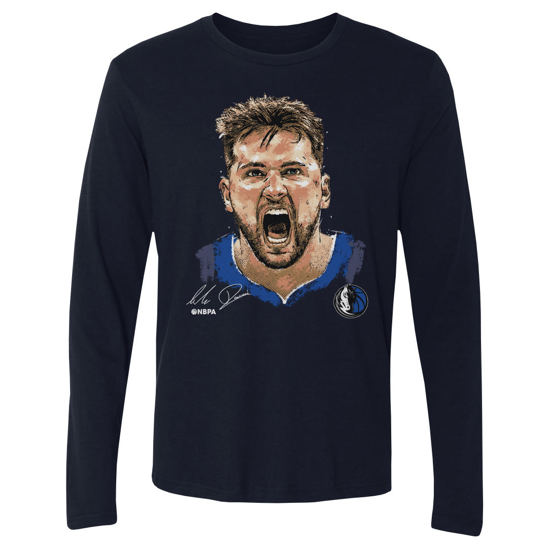 Luka Doncic Men&#39;s Long Sleeve T-Shirt | 500 LEVEL