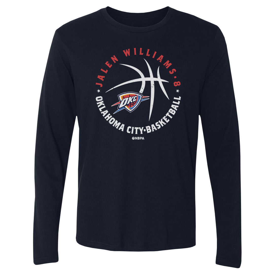 Jalen Williams Men&#39;s Long Sleeve T-Shirt | 500 LEVEL