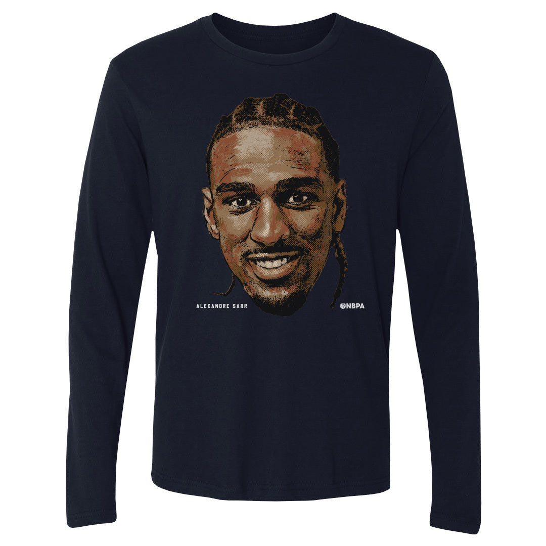 Alex Sarr Men&#39;s Long Sleeve T-Shirt | 500 LEVEL