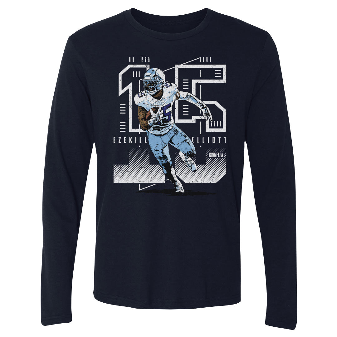 Ezekiel Elliott Men&#39;s Long Sleeve T-Shirt | 500 LEVEL