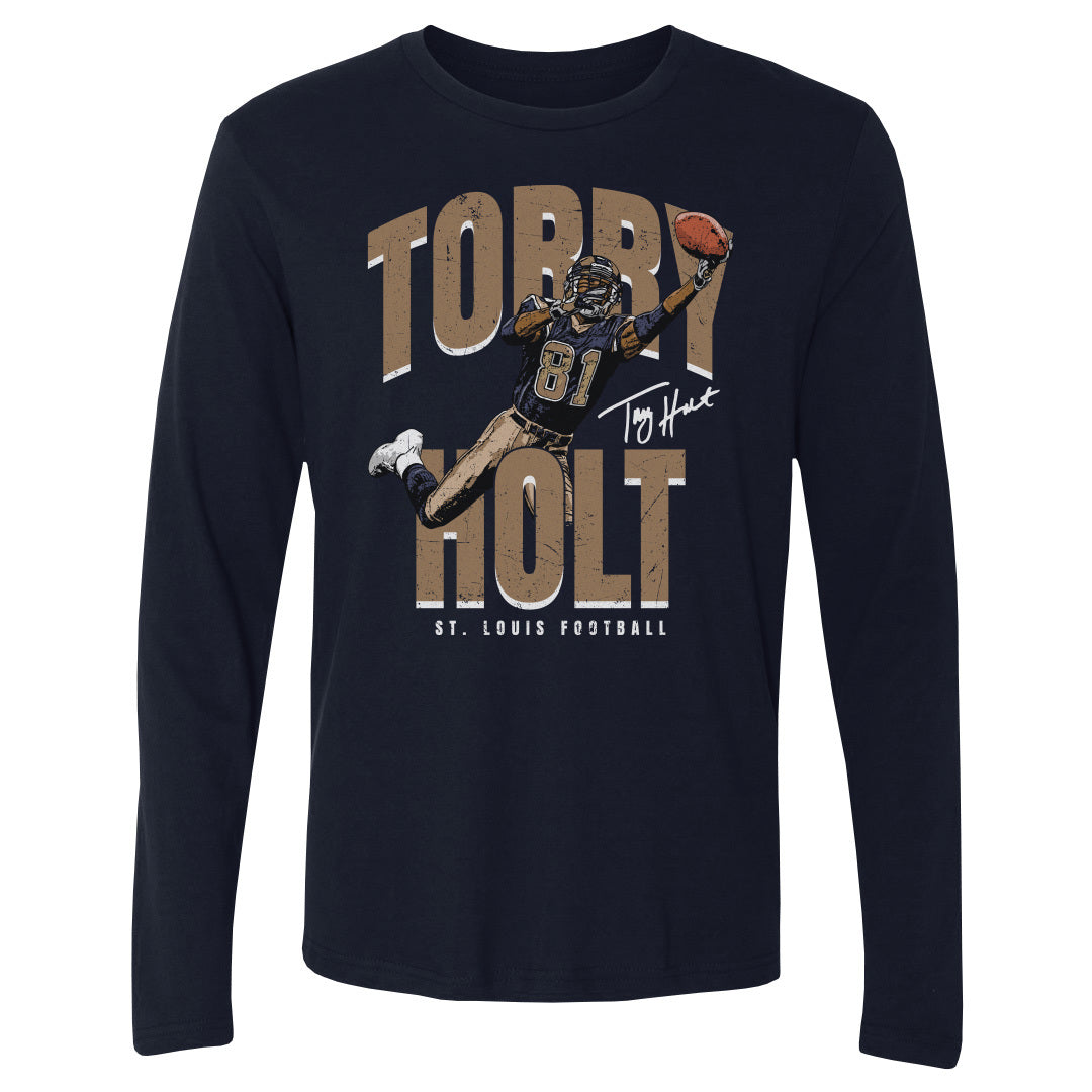 Torry Holt Men&#39;s Long Sleeve T-Shirt | 500 LEVEL