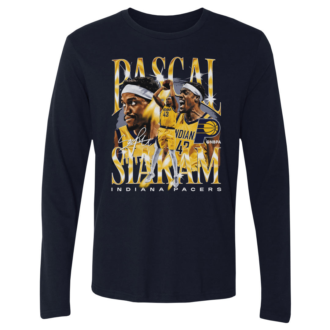 Pascal Siakam Men&#39;s Long Sleeve T-Shirt | 500 LEVEL