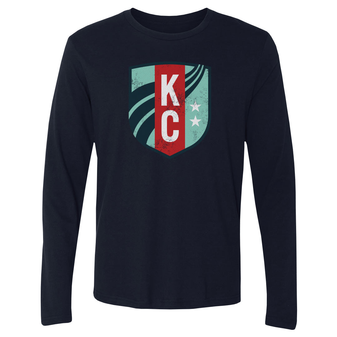 Kansas City Current Men&#39;s Long Sleeve T-Shirt | 500 LEVEL