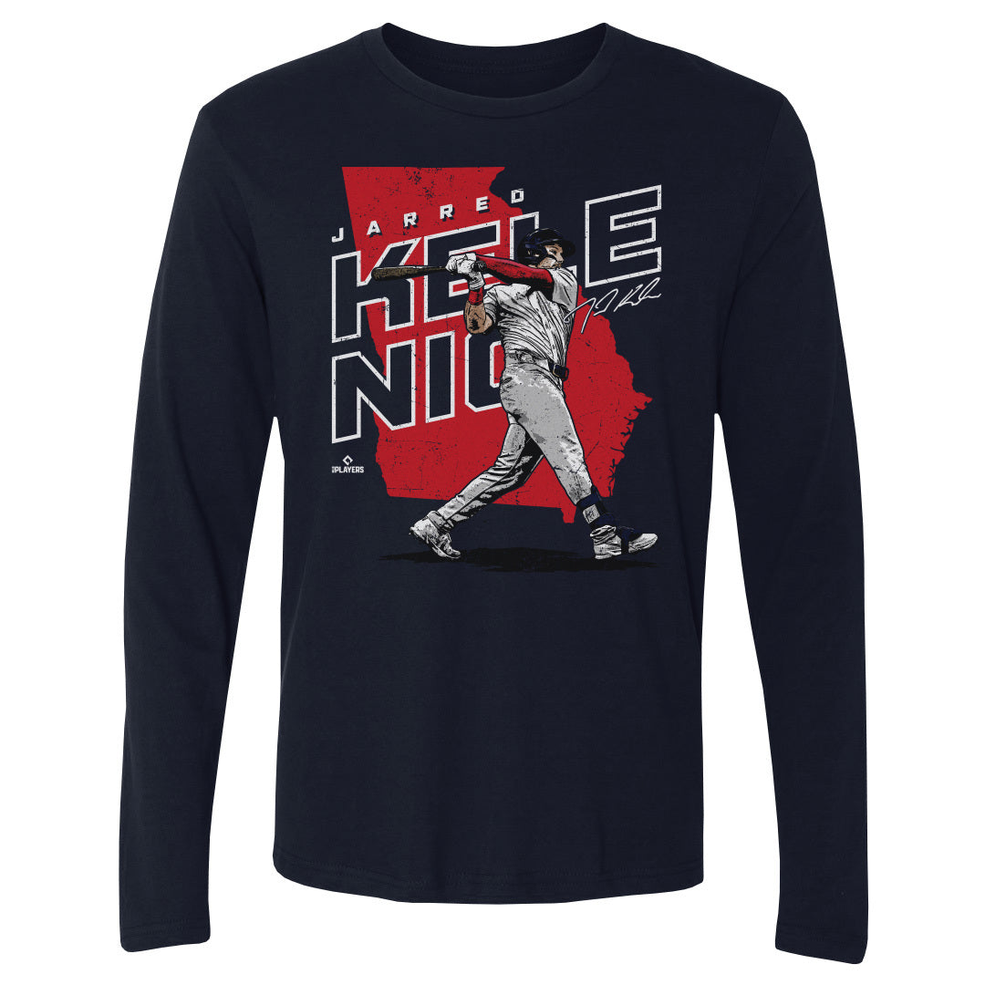 Jarred Kelenic Men&#39;s Long Sleeve T-Shirt | 500 LEVEL