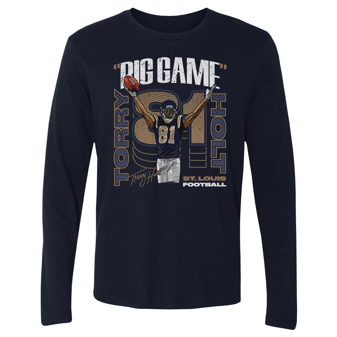 Torry Holt Men&#39;s Long Sleeve T-Shirt | 500 LEVEL