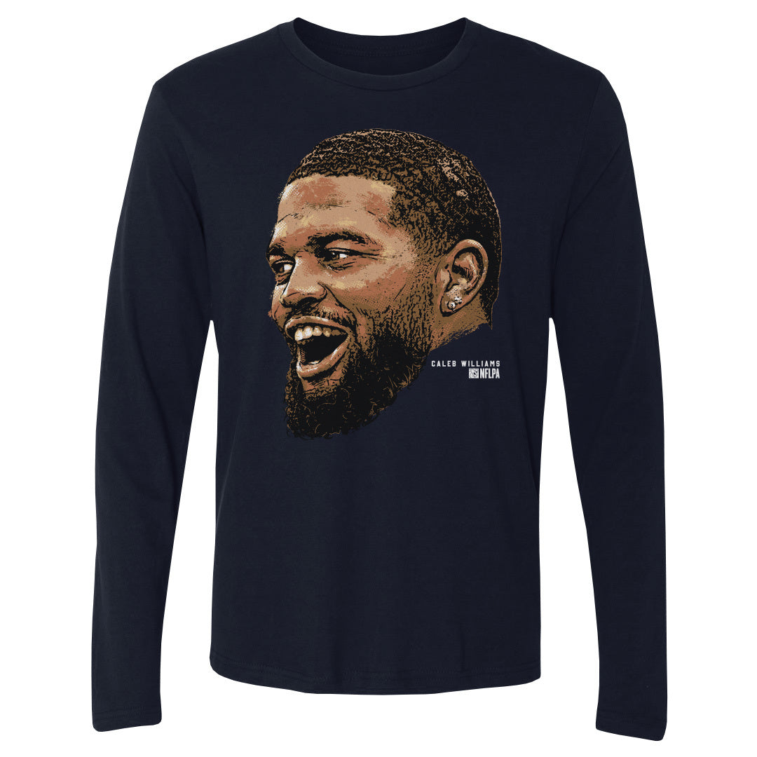 Caleb Williams Men&#39;s Long Sleeve T-Shirt | 500 LEVEL