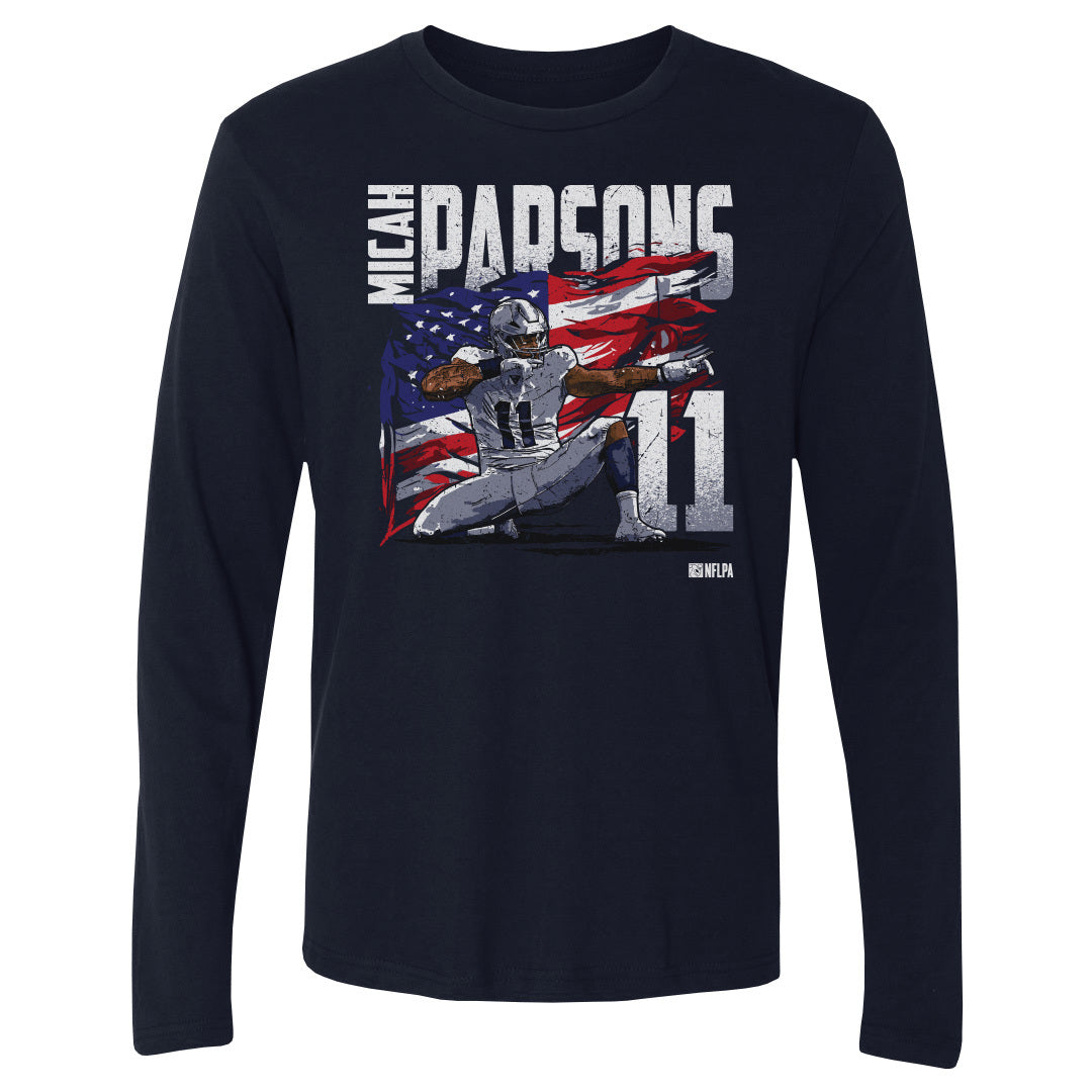 Micah Parsons Men&#39;s Long Sleeve T-Shirt | 500 LEVEL