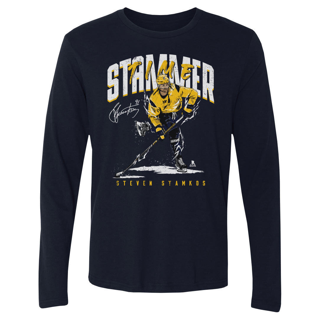 Steven Stamkos Men&#39;s Long Sleeve T-Shirt | 500 LEVEL