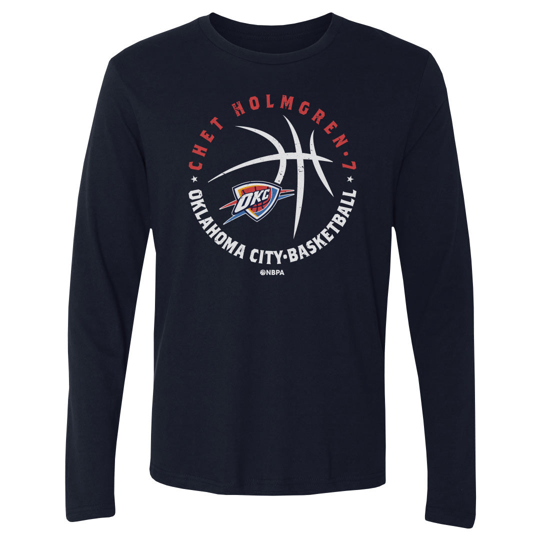 Chet Holmgren Men&#39;s Long Sleeve T-Shirt | 500 LEVEL