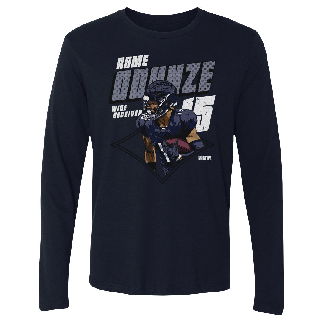 Rome Odunze Men&#39;s Long Sleeve T-Shirt | 500 LEVEL