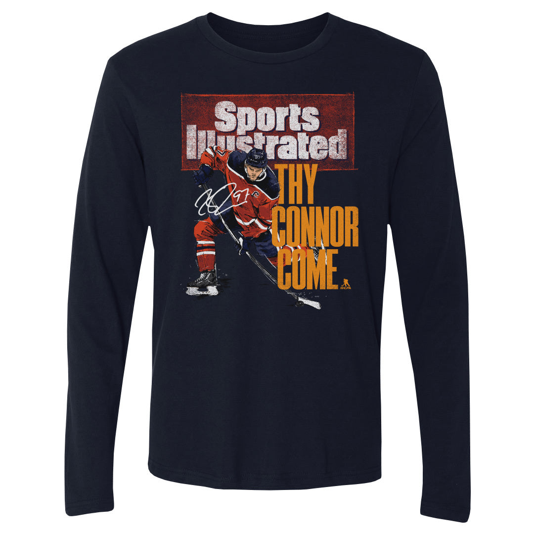 Connor McDavid Men&#39;s Long Sleeve T-Shirt | 500 LEVEL