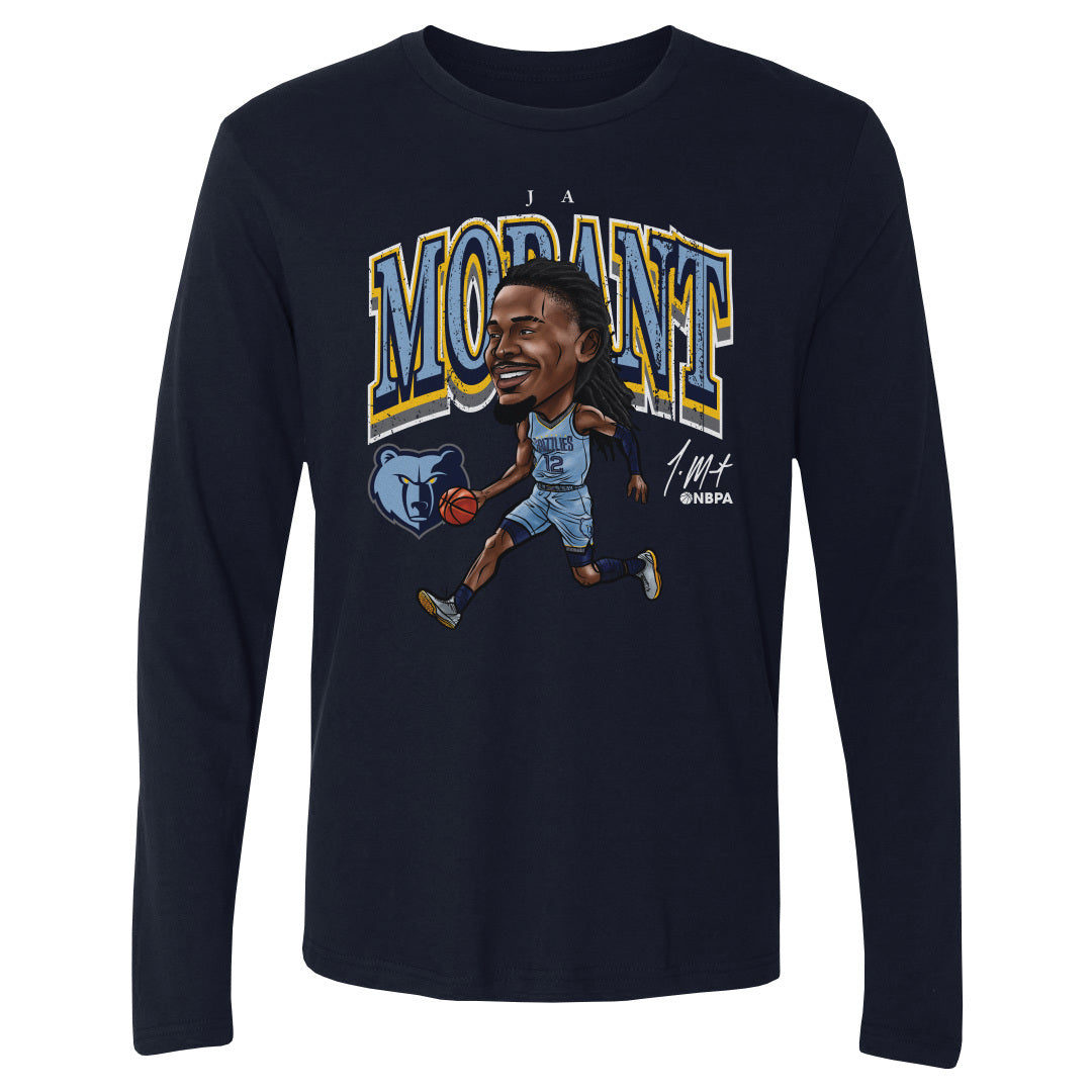 Ja Morant Men&#39;s Long Sleeve T-Shirt | 500 LEVEL