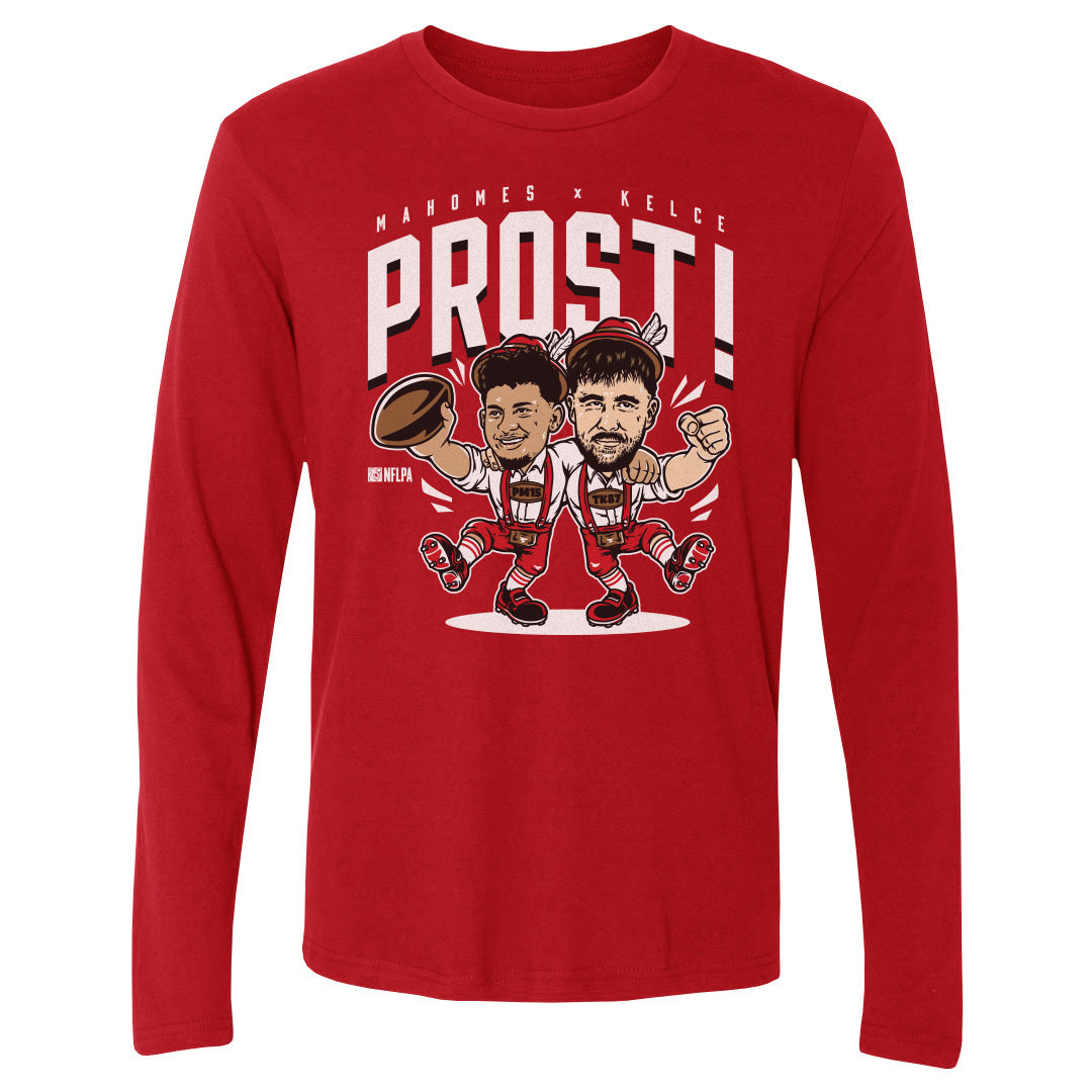 Patrick Mahomes Men&#39;s Long Sleeve T-Shirt | 500 LEVEL