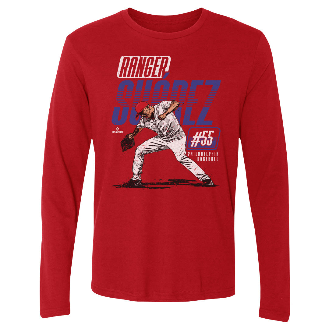 Ranger Suarez Men&#39;s Long Sleeve T-Shirt | 500 LEVEL