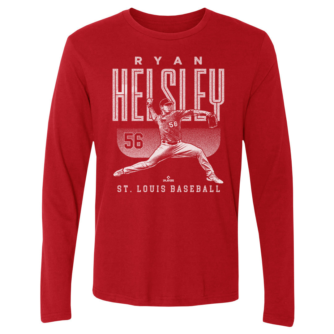 Ryan Helsley Men&#39;s Long Sleeve T-Shirt | 500 LEVEL