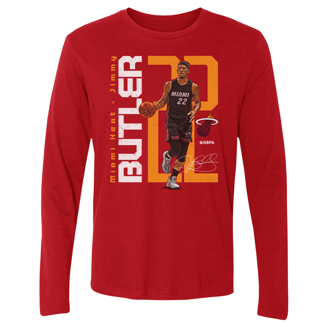 Jimmy Butler Men&#39;s Long Sleeve T-Shirt | 500 LEVEL