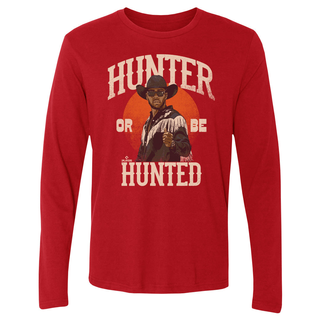 Hunter Greene Men&#39;s Long Sleeve T-Shirt | 500 LEVEL