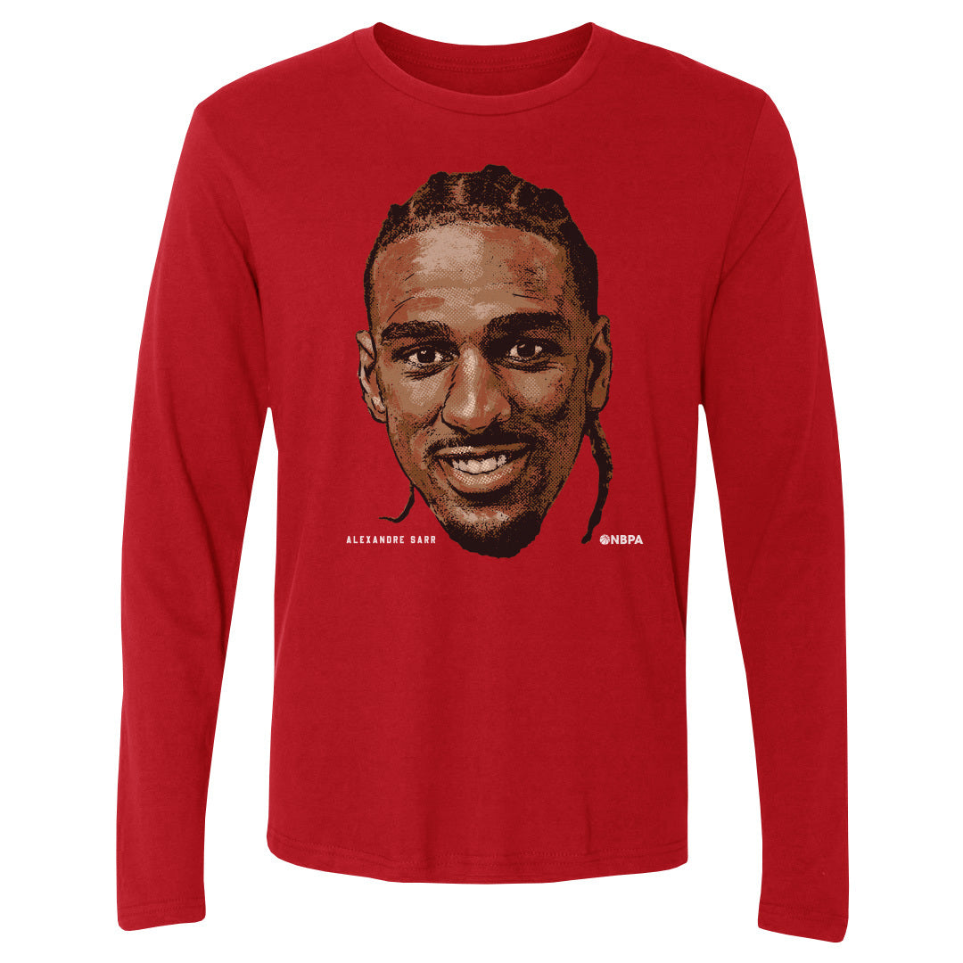 Alex Sarr Men&#39;s Long Sleeve T-Shirt | 500 LEVEL