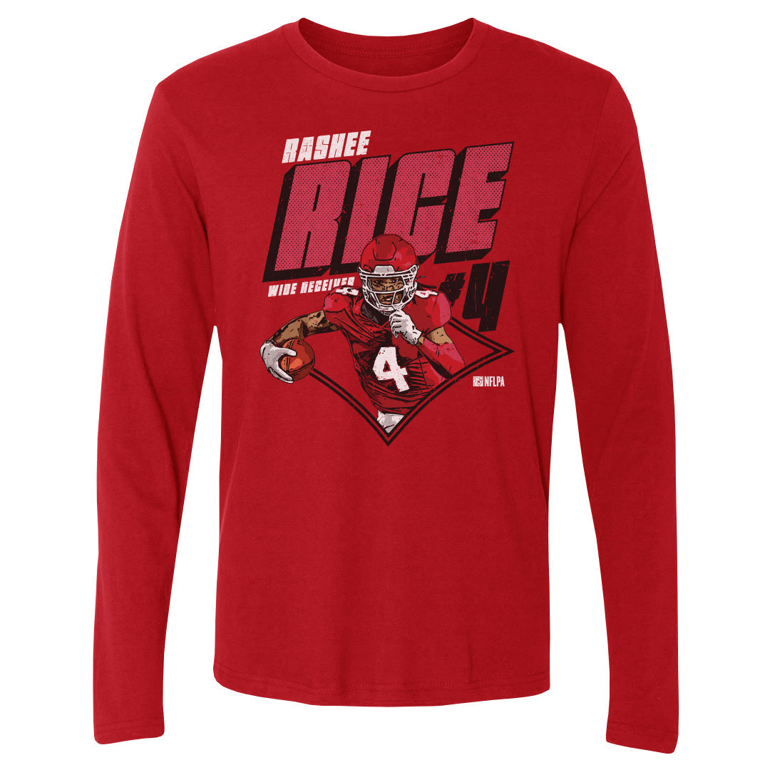 Rashee Rice Men&#39;s Long Sleeve T-Shirt | 500 LEVEL