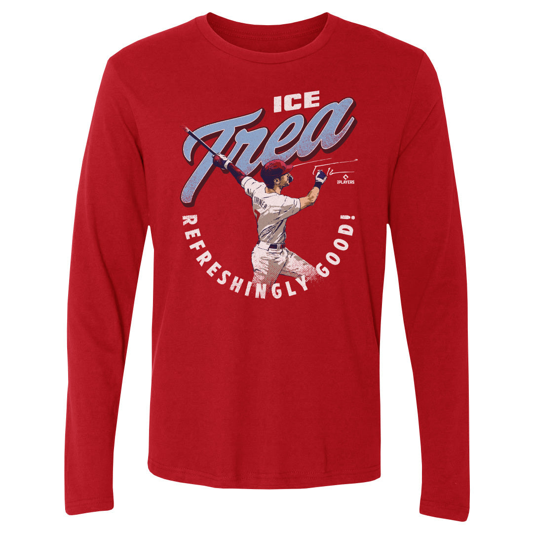 Trea Turner Men&#39;s Long Sleeve T-Shirt | 500 LEVEL