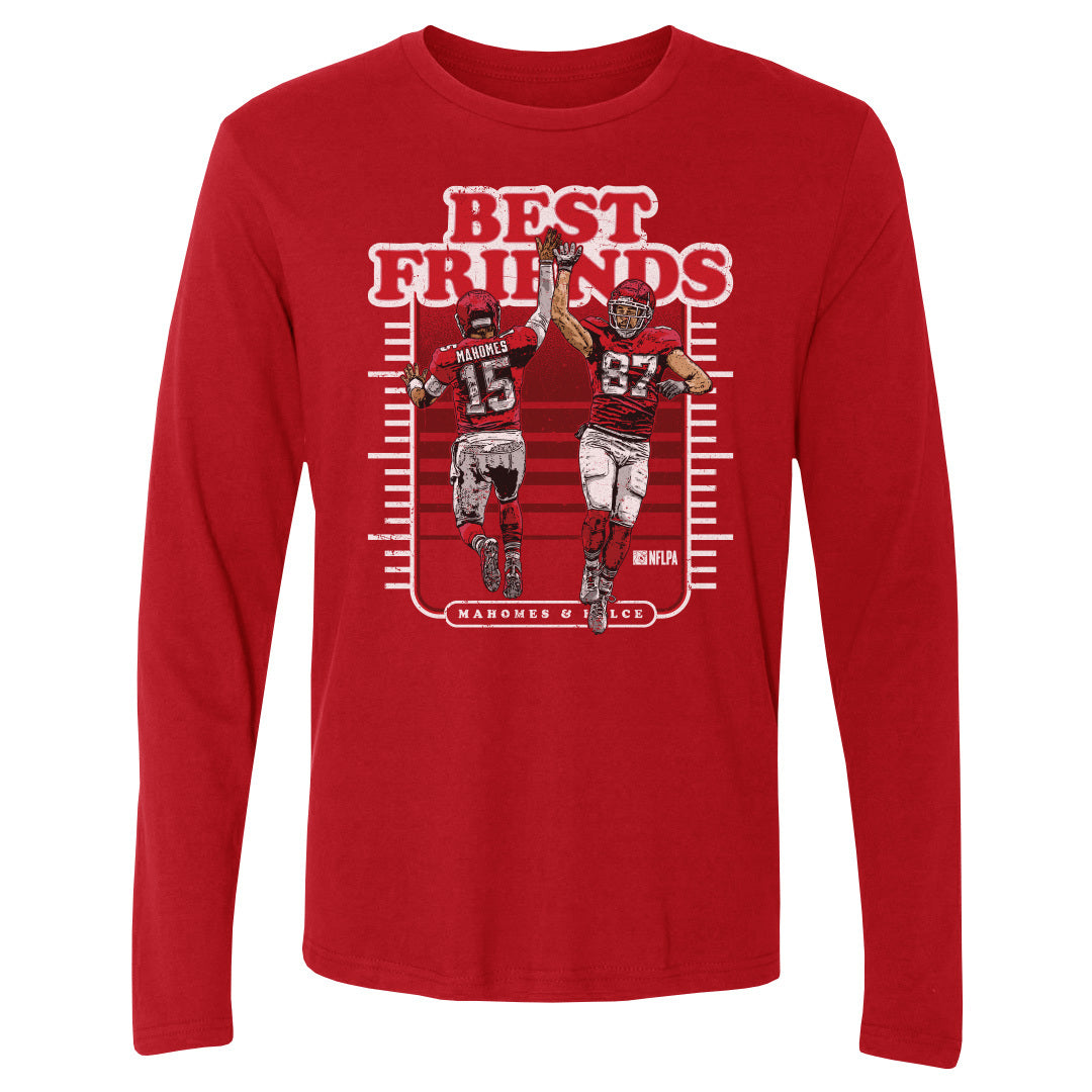 Patrick Mahomes Men&#39;s Long Sleeve T-Shirt | 500 LEVEL