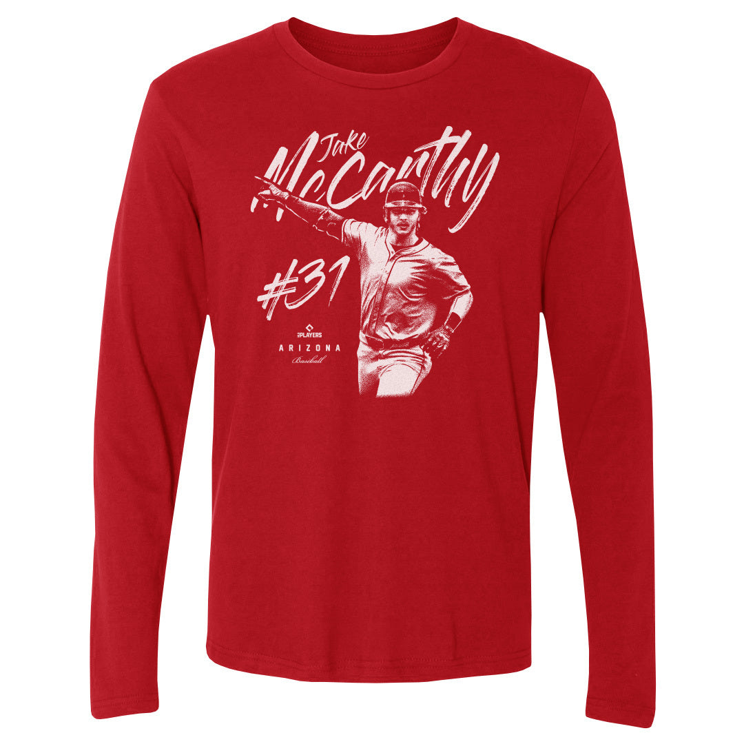 Jake McCarthy Men&#39;s Long Sleeve T-Shirt | 500 LEVEL