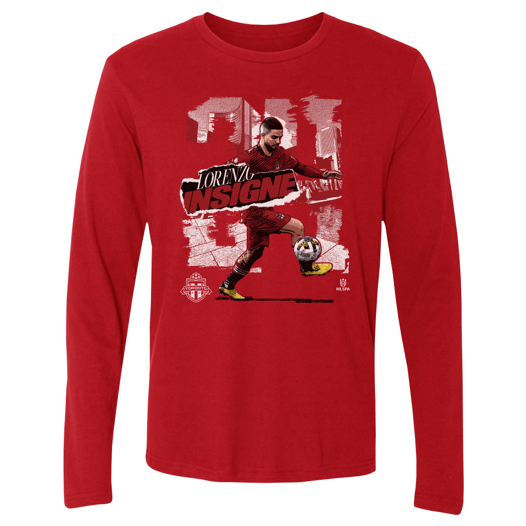 Lorenzo Insigne Men&#39;s Long Sleeve T-Shirt | 500 LEVEL