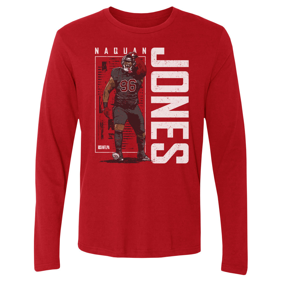 Naquan Jones Men&#39;s Long Sleeve T-Shirt | 500 LEVEL