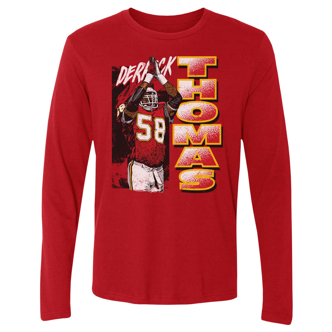 Derrick Thomas Men&#39;s Long Sleeve T-Shirt | 500 LEVEL