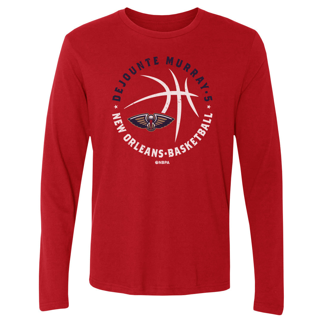 Dejounte Murray Men&#39;s Long Sleeve T-Shirt | 500 LEVEL