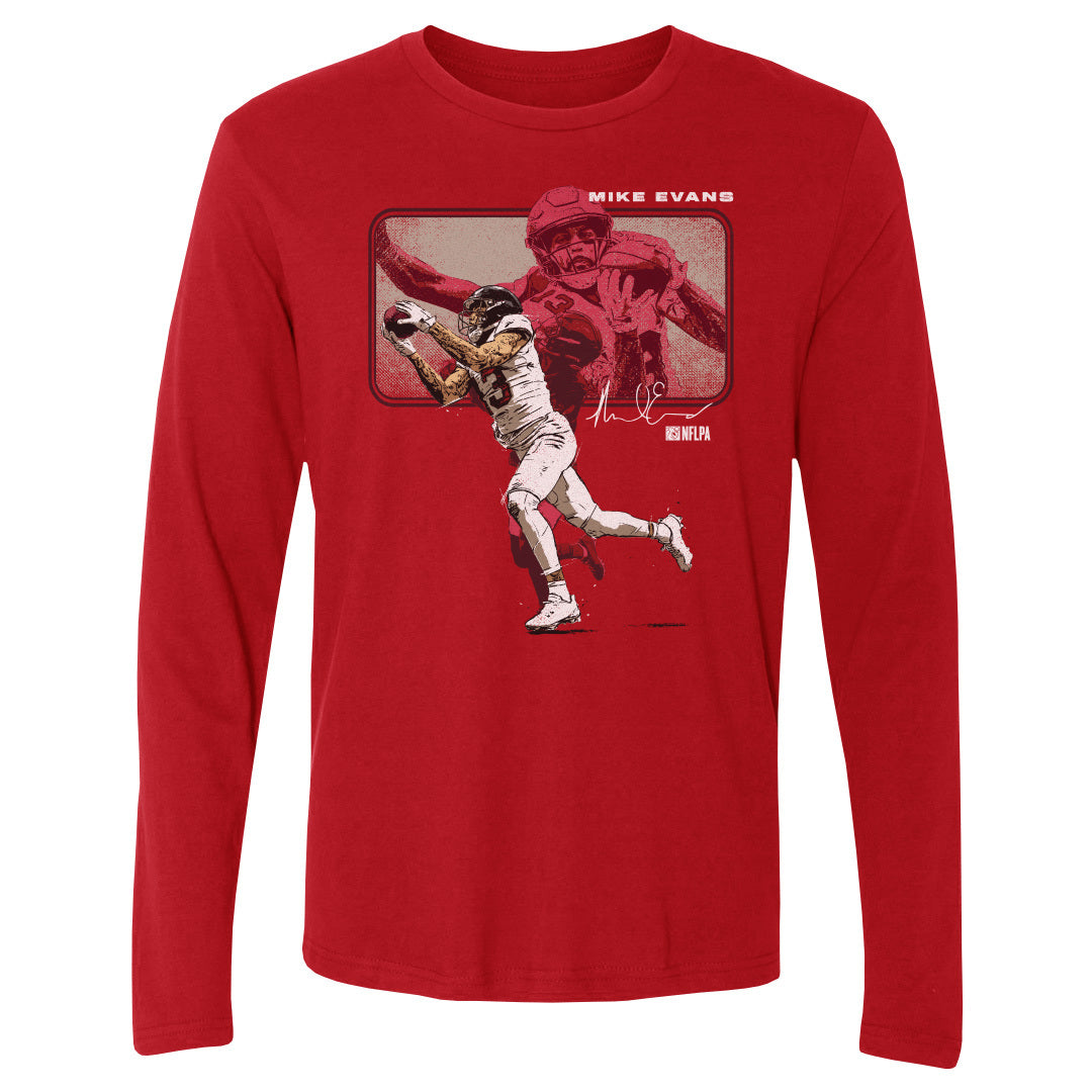 Mike Evans Men&#39;s Long Sleeve T-Shirt | 500 LEVEL