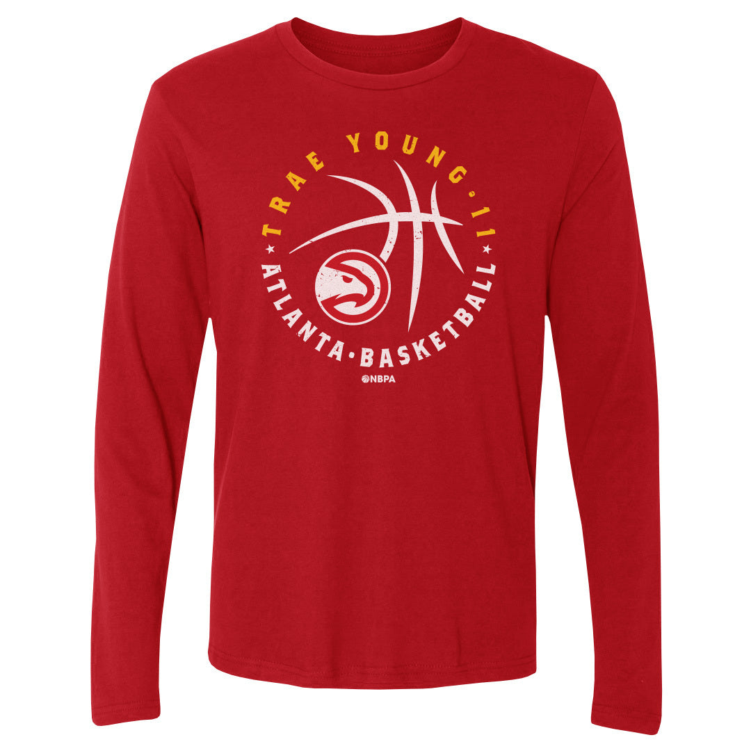 Trae Young Men&#39;s Long Sleeve T-Shirt | 500 LEVEL